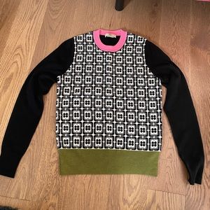 Orla Kiely Merino Wool Sweater New